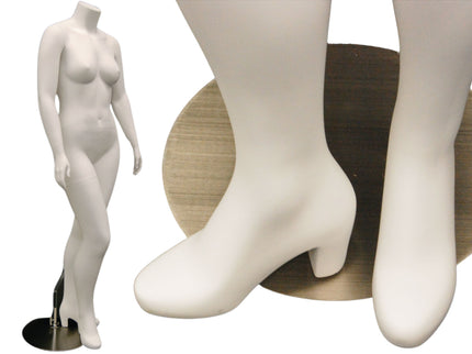Female Headless Plus Size Mannequin (TMK-MD-PLUSBW2)