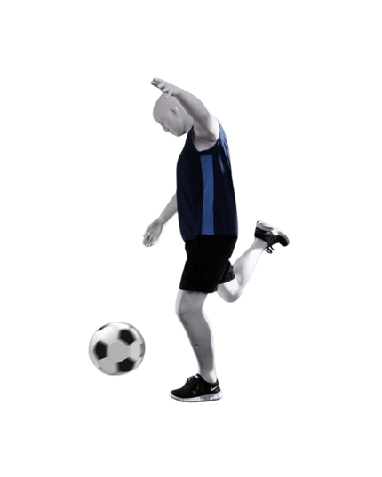 Male Sports Abstract Soccer Mannequin TMM-TQ1