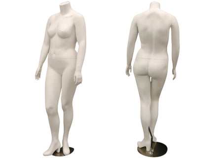 Female Headless Plus Size Mannequin (TMK-MD-PLUSBW2)
