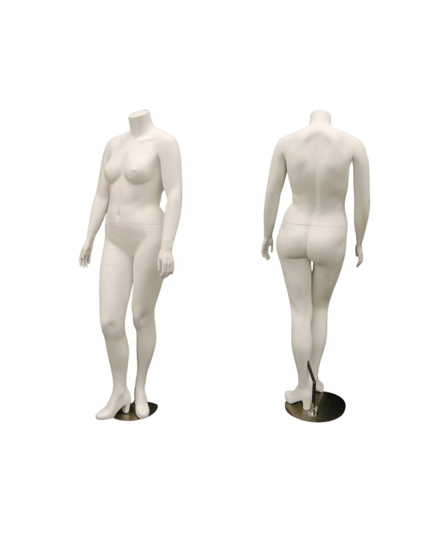 Female Headless Plus Size Mannequin (TMK-MD-PLUSBW2)