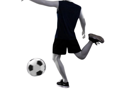 Male Sports Abstract Soccer Mannequin (TMK-MZ-TQ1)