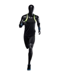 Athletic Black Male Running Mannequin (TMK-MZ-PB5BK2)