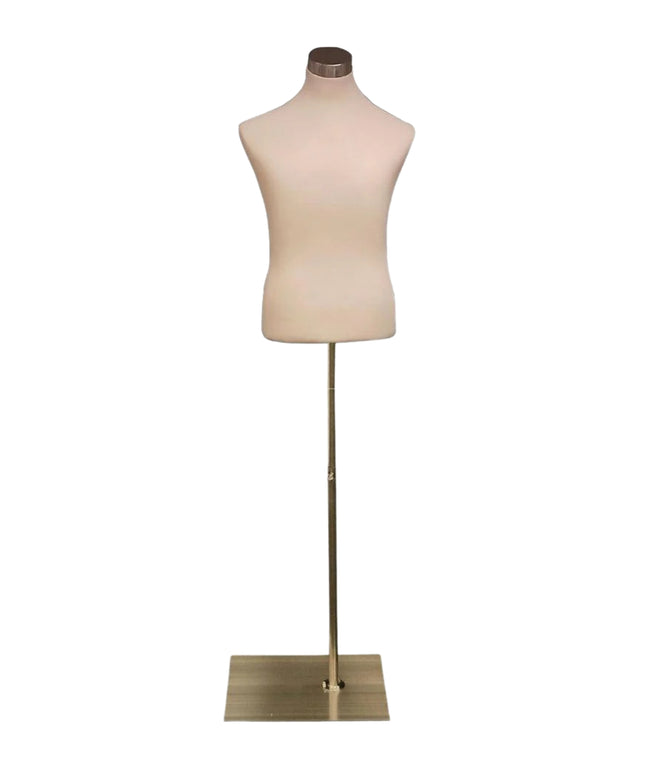 Male Dress Form with Metal Base (TMK-JF-33M01)