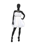 Black Female Egghead Mannequin (TMK-GF12BK)