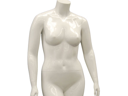 Plus Size Female Display Mannequin - No Head  (TMK-MD-NANCYBW1S)