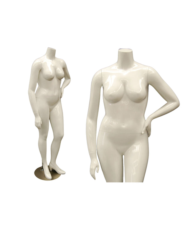 Female Headless Plus Size Mannequin (TMK-MD-NANCYBW3S)