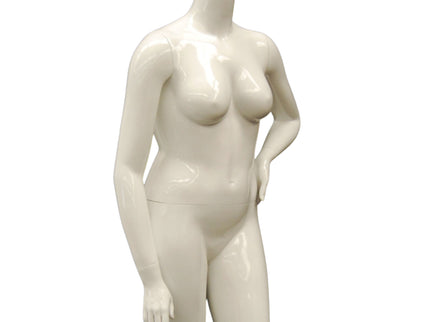 Plus Size Female Display Mannequin - No Head (TMK-MD-NANCYBW3S)