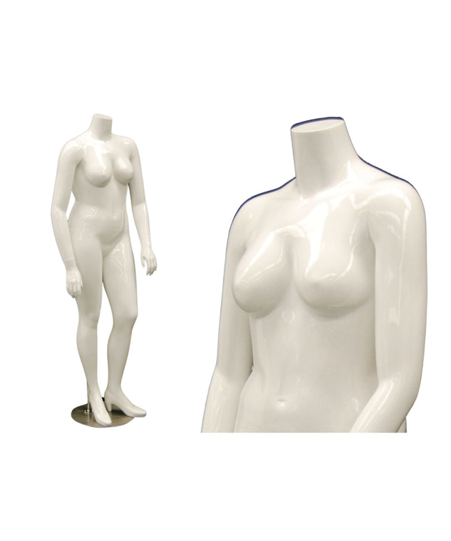 Female Headless Plus Size Mannequin (TMK-MD-NANCYBW2S)