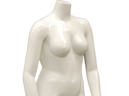 Plus Size Female Display Mannequin - No Head (TMK-MD-NANCYBW2S)
