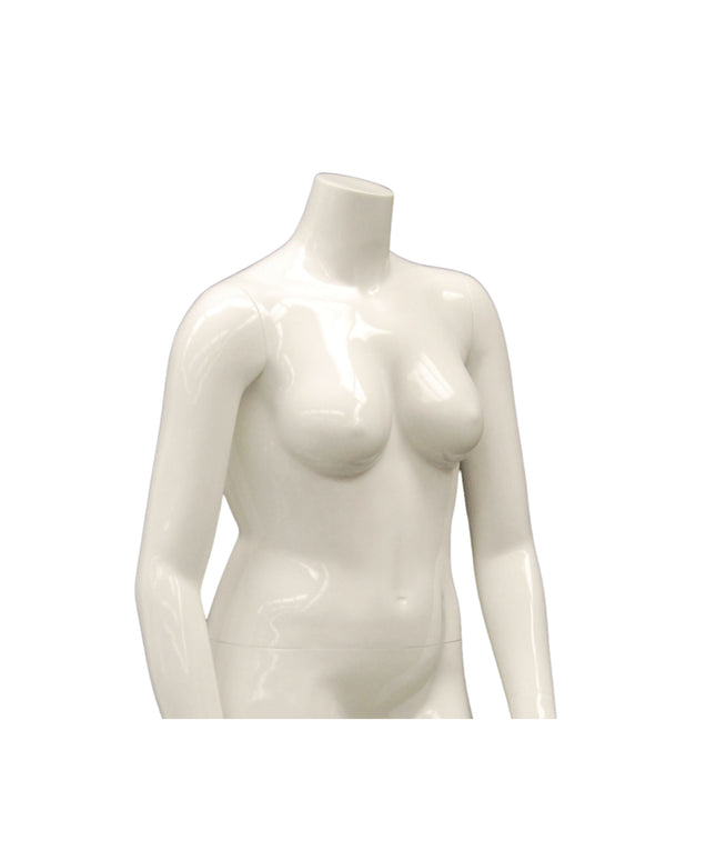 Plus Size Female Display Mannequin - No Head (TMK-MD-NANCYBW2S)
