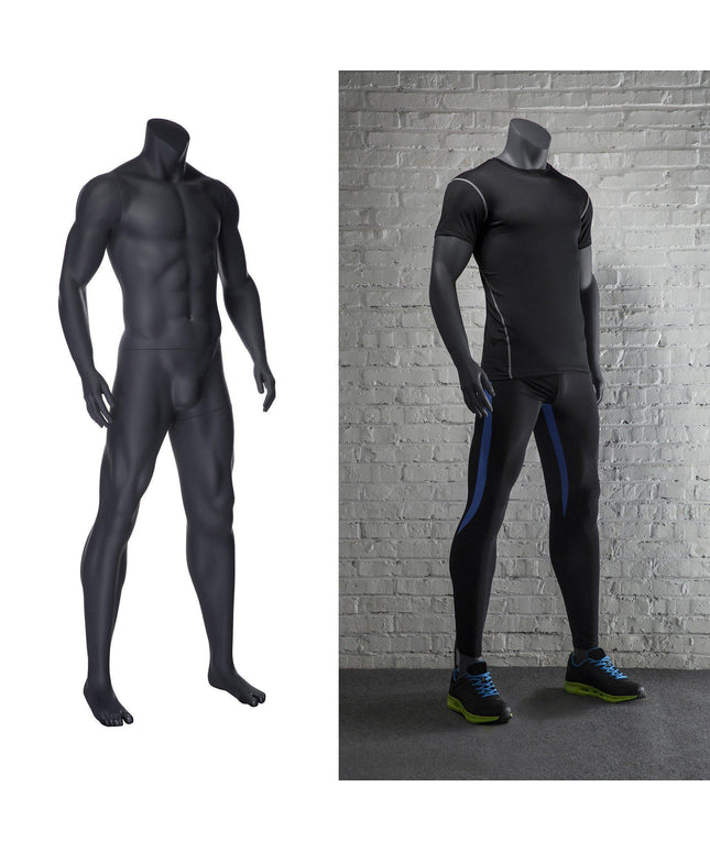 Athletic Headless Mannequin - Male (TMK-MZ-NI-2)