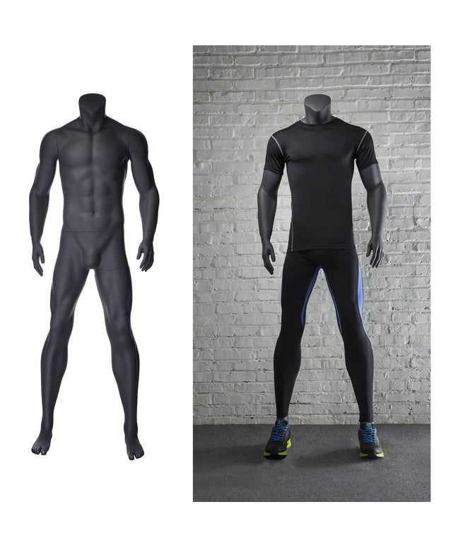 Athletic Headless Mannequin - Male (TMK-MZ-NI-2)