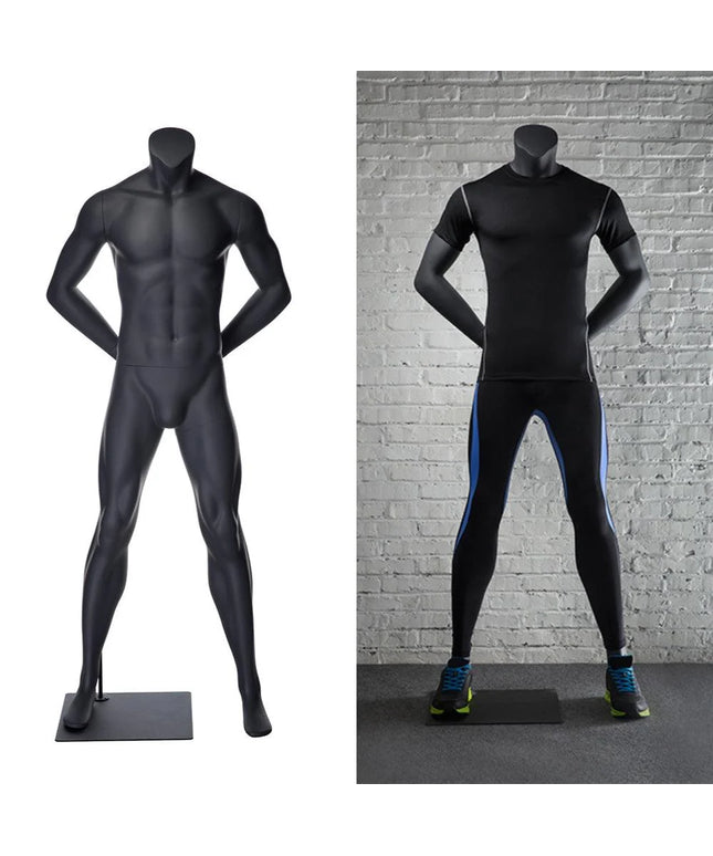 Athletic Sports Headless Mannequin - Male  (TMK-MZ-NI-1)