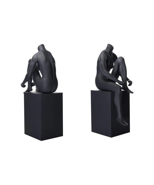 Athletic Female Sitting Mannequin (TMK-MZ-NI-17)