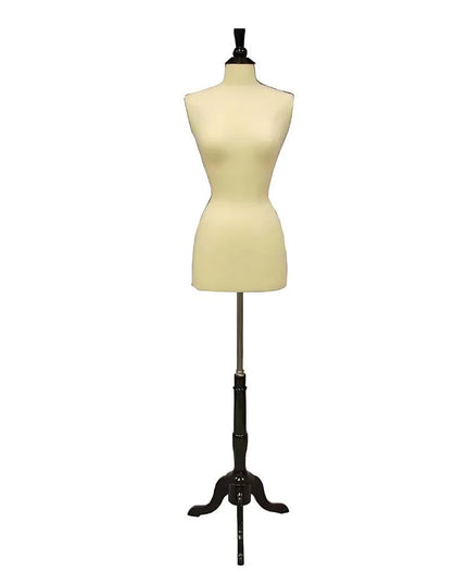 Female Dress Form with Tripod Base