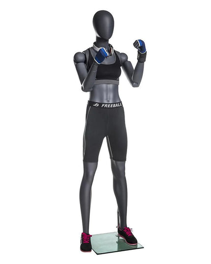 Female Posable Athletic Mannequin TMM-NI-FFXG