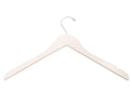 17" White Wooden Coat Hanger (TMK-HA-600WH)