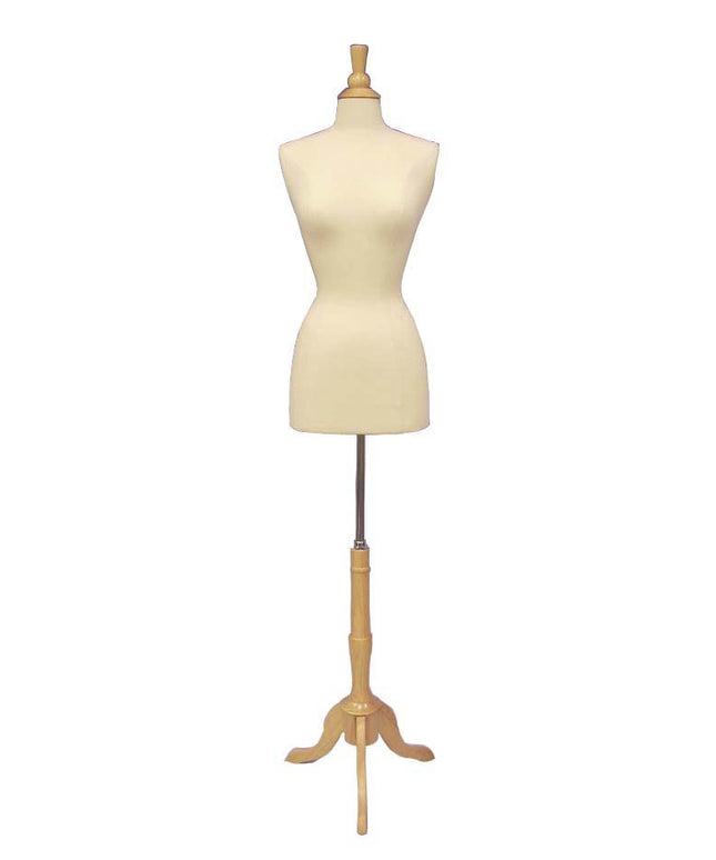Female Dress Form with Tripod Base (TMK-JF-F+BS-03/02BKX/01NX)