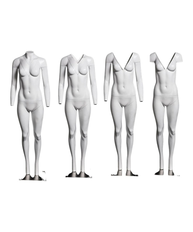 Female Invisible Ghost Mannequin Full Body for Photography Version 1.0A (TMK-MZ-GH1--S)