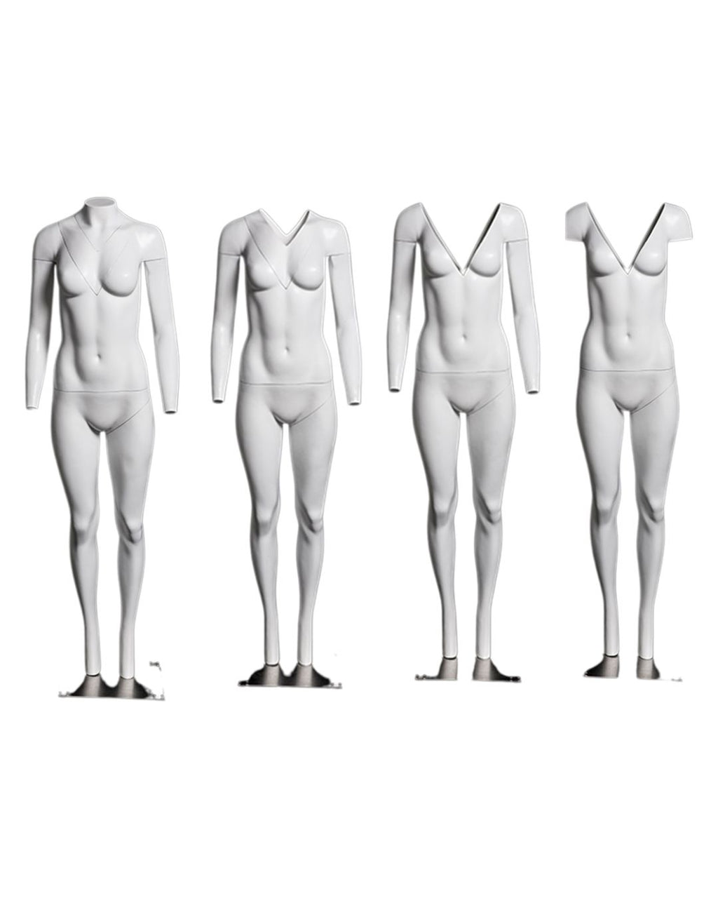 Female Invisible Ghost Mannequin Full Body for Photography Version 1.0A (TMK-MZ-GH1--S)