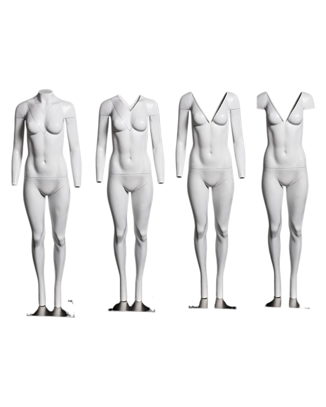 Female Invisible Ghost Mannequin Full Body for Photography Version 1.0A (TMK-MZ-GH1--S)