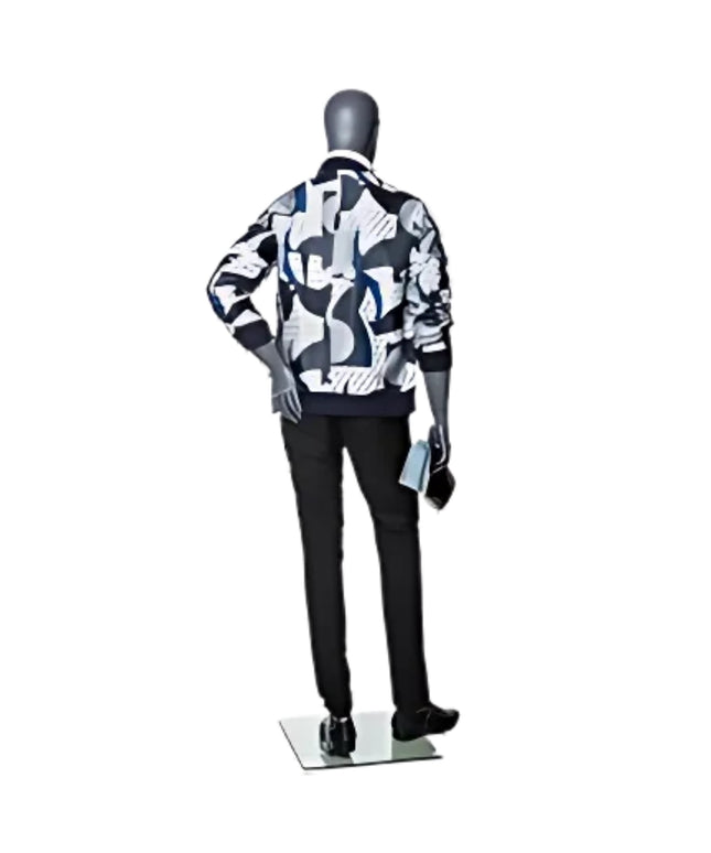 Male Abstract Gray Mannequin (TMK-MZ-MG003)