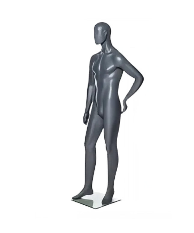 Male Abstract Gray Mannequin (TMK-MZ-MG003)