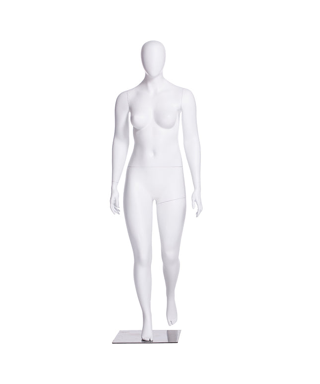 Plus Size Female Egghead Mannequin (TMK-MZ-F3D01W)