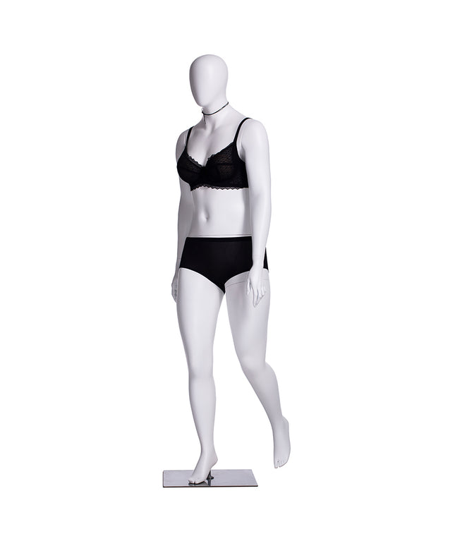 Plus Size Female Egghead Mannequin (TMK-MZ-F3D01W)