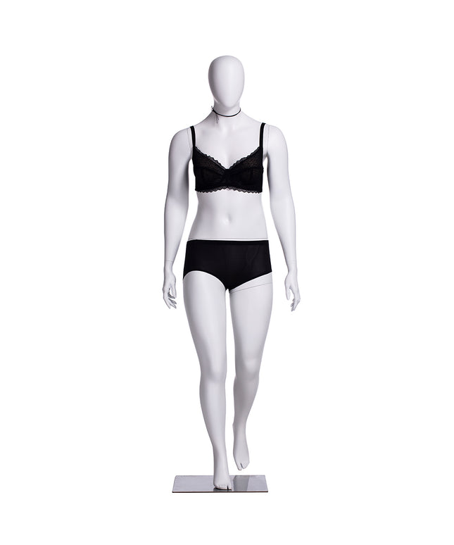 Plus Size Female Egghead Mannequin (TMK-MZ-F3D01W)