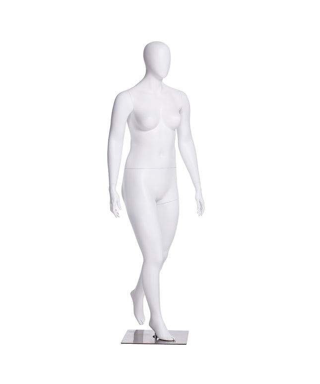 Plus Size Female Egghead Mannequin (TMK-MZ-F3D01W)