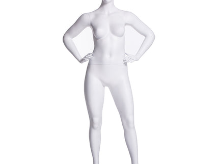 Plus Size Female Egghead Mannequin (TMK-MZ-F3D02W)