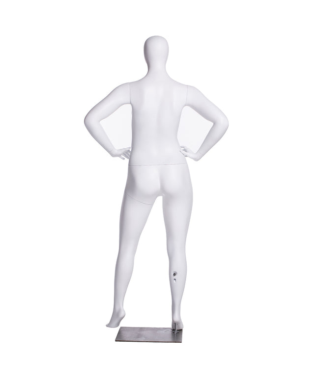 Plus Size Female Egghead Mannequin (TMK-MZ-F3D02W)