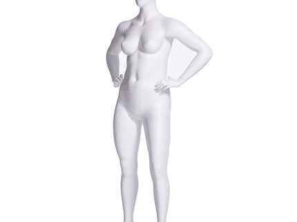 Plus Size Female Egghead Mannequin (TMK-MZ-F3D02W)