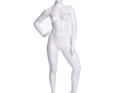 Plus Size Female Egghead Mannequin (TMK-MZ-F3D03W)