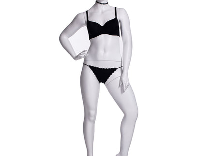 Plus Size Female Egghead Mannequin (TMK-MZ-F3D03W)