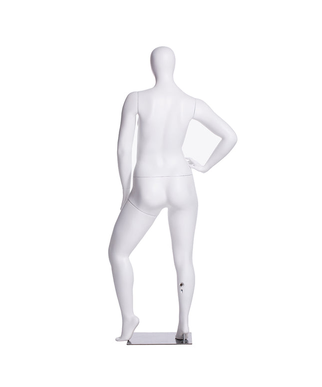 Plus Size Female Egghead Mannequin (TMK-MZ-F3D03W)