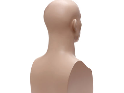 Male Realistic Mannequin Head (TMK-MZ-H2)
