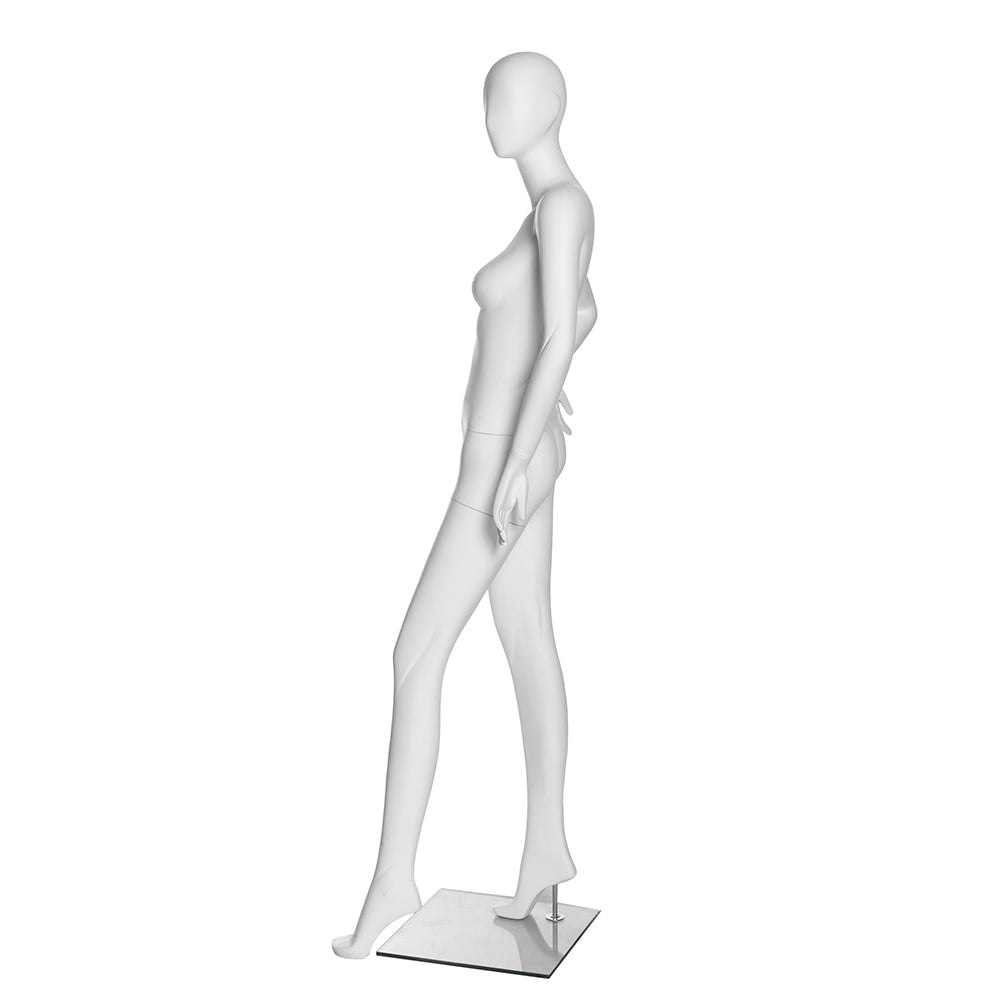 SFM01 Sculptural Female Mannequin in Matte White (TMK-MZ-SFM01)