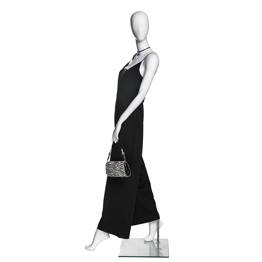 SFM05 Walking-Pose Female Mannequin in Matte White (TMK-MZ-SFM05)