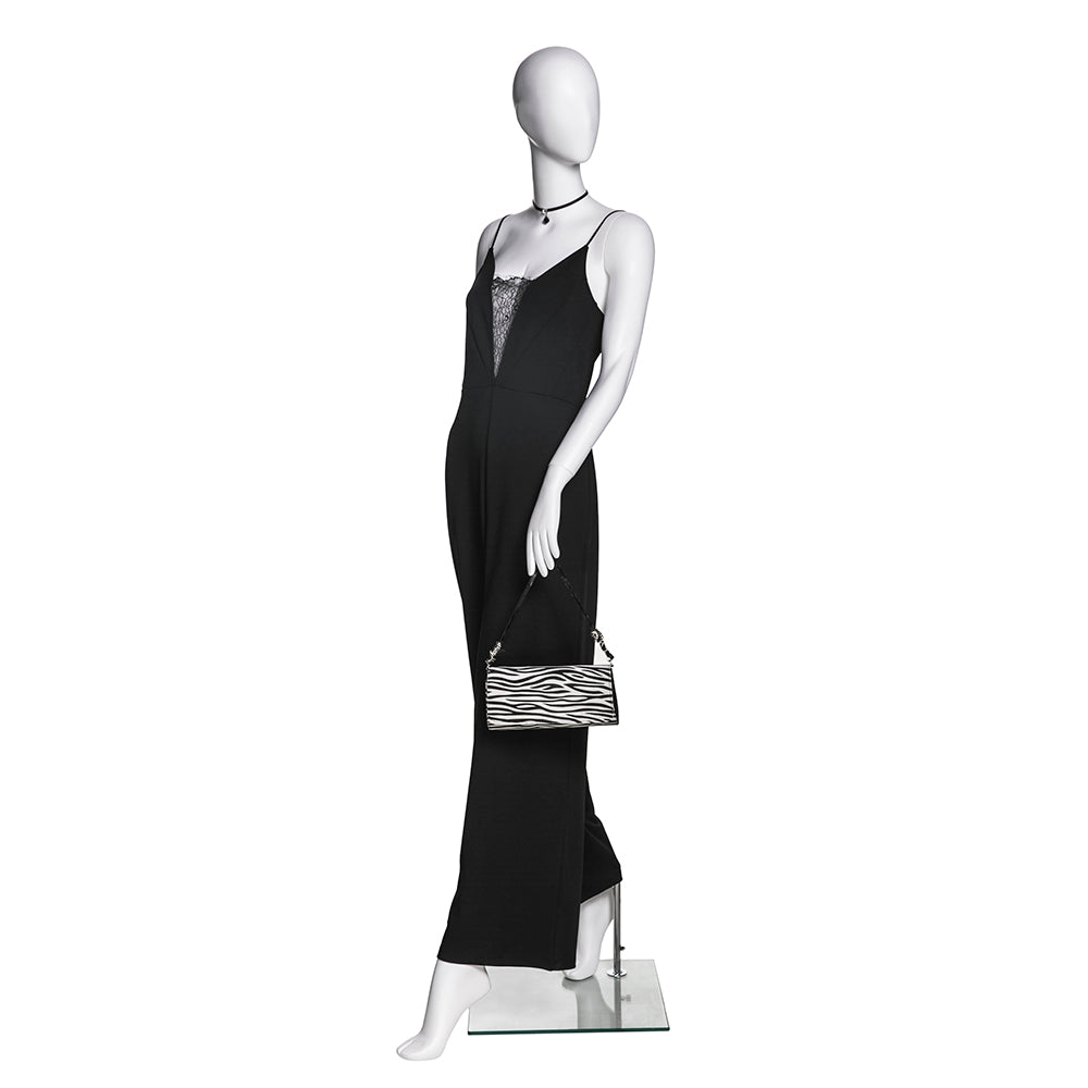 SFM05 Walking-Pose Female Mannequin in Matte White (TMK-MZ-SFM05)