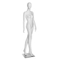 SFM06 Crossed-Leg Female Mannequin in Matte White (TMK-MZ-SFM06)