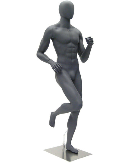 Male Abstract Athletic Running Mannequin TMM-HEF63EG