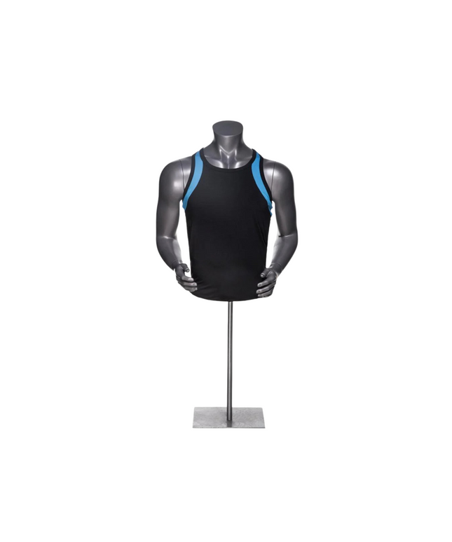 Athletic Mannequin Torso - Male (TMK-MZ-HEF08T)