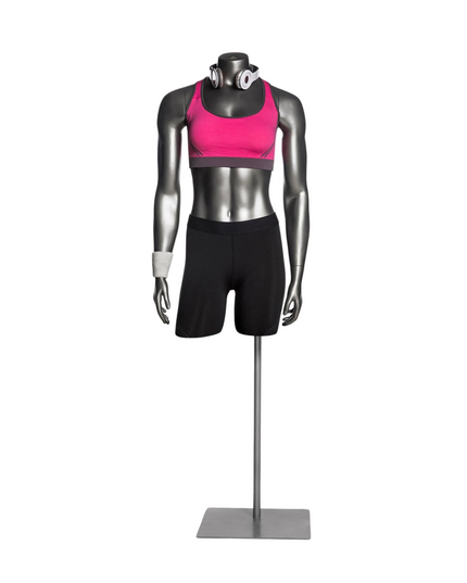 Athletic Female Mannequin 3/4 Torso TMM-HEF43T