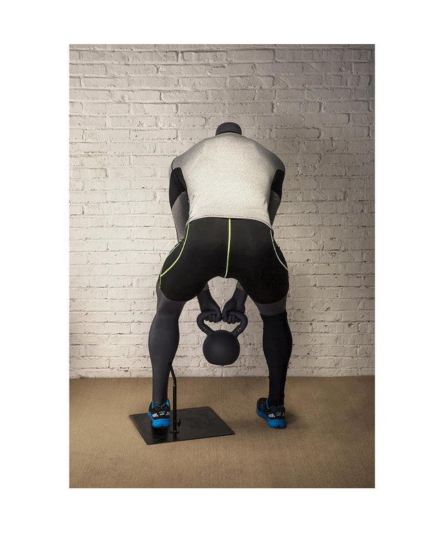 Male Athletic Kettlebell Weight Lifting Mannequin (TMK-MZ-HL-02)
