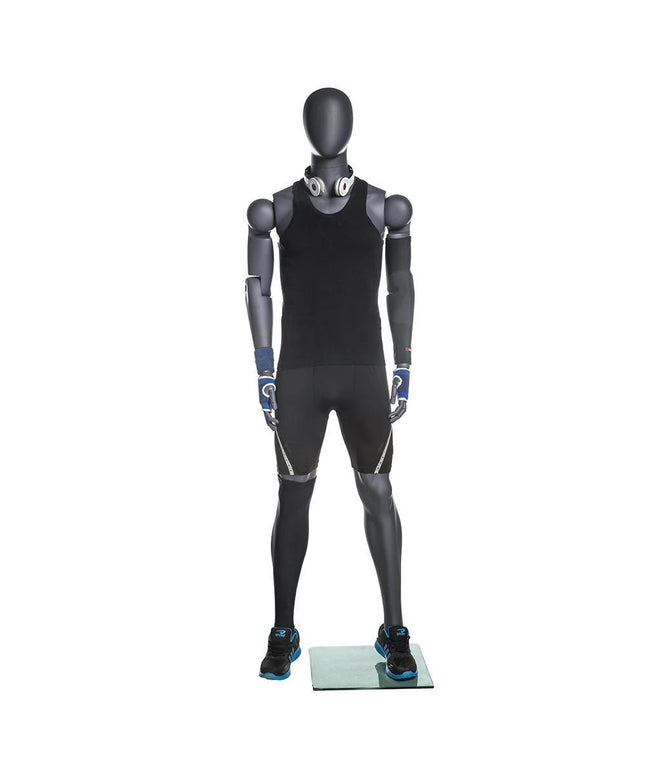 Male Posable Athletic Mannequin (TMK-MZ-NI-MFXG)
