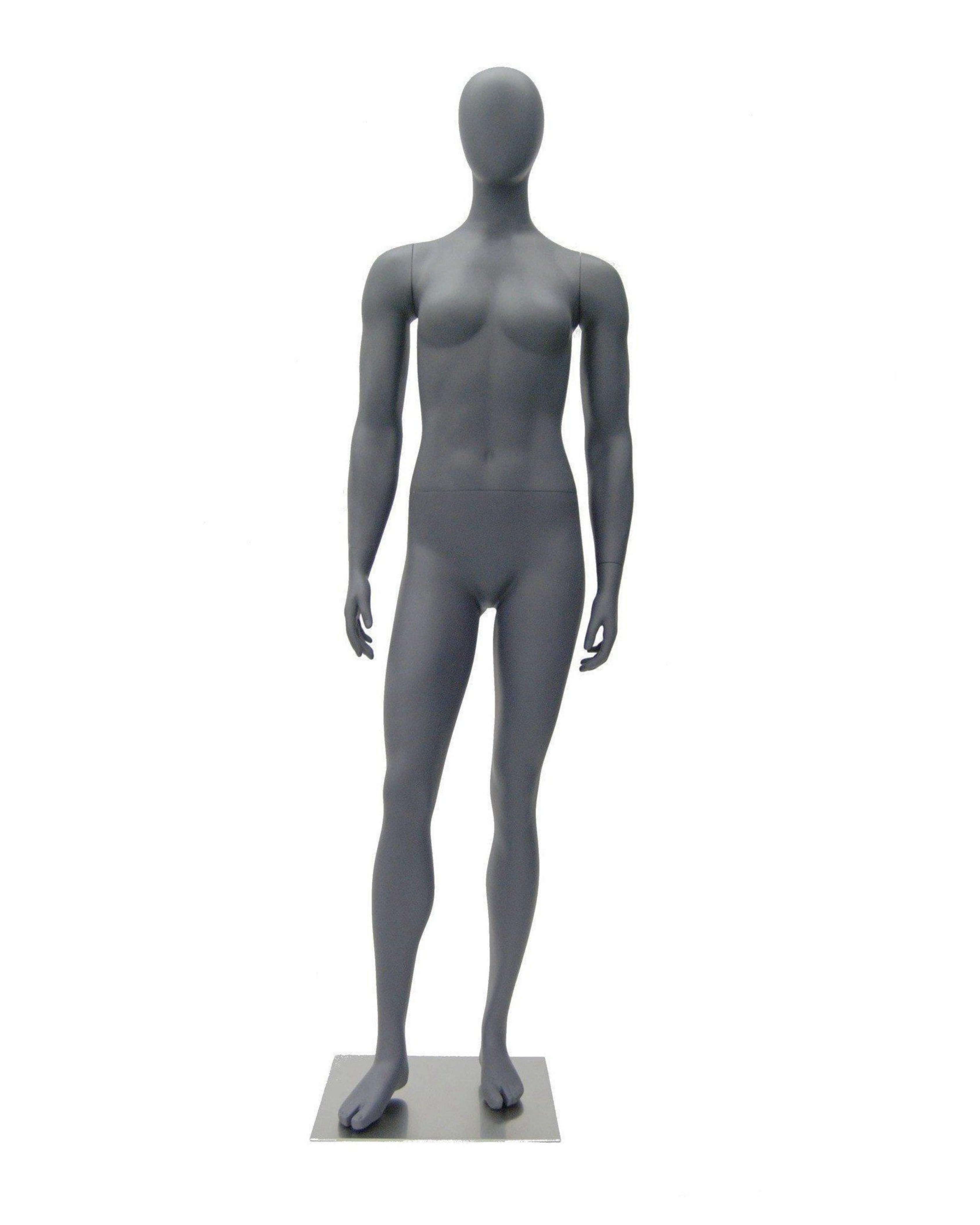 Female Egghead Athletic Mannequin (TMK-MZ-HEF02EG)