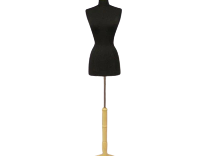 Female French Dress Form With Round Base (TMK-JF-F+BS-R01NX)