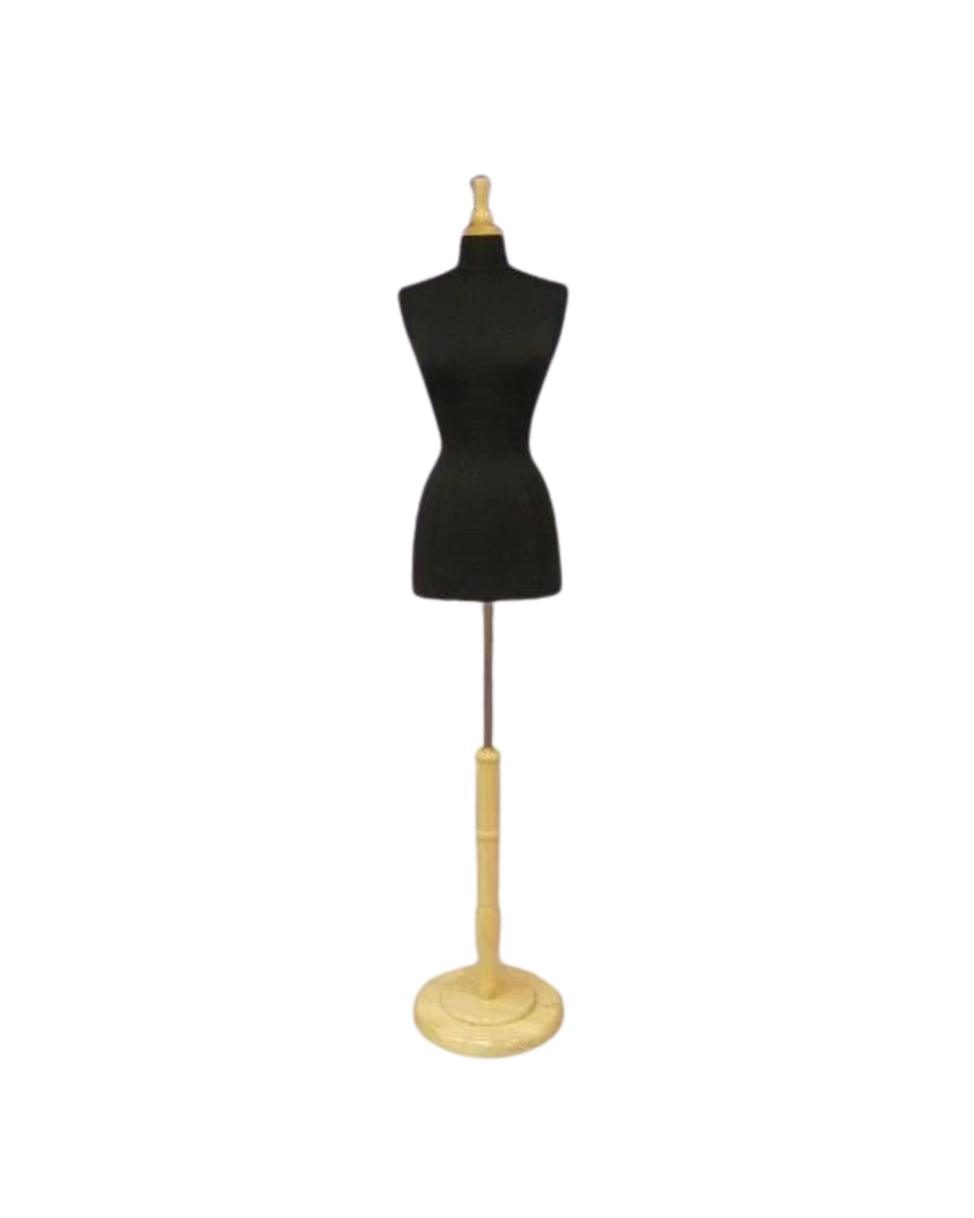 Female French Dress Form With Round Base (TMK-JF-F+BS-R01NX)